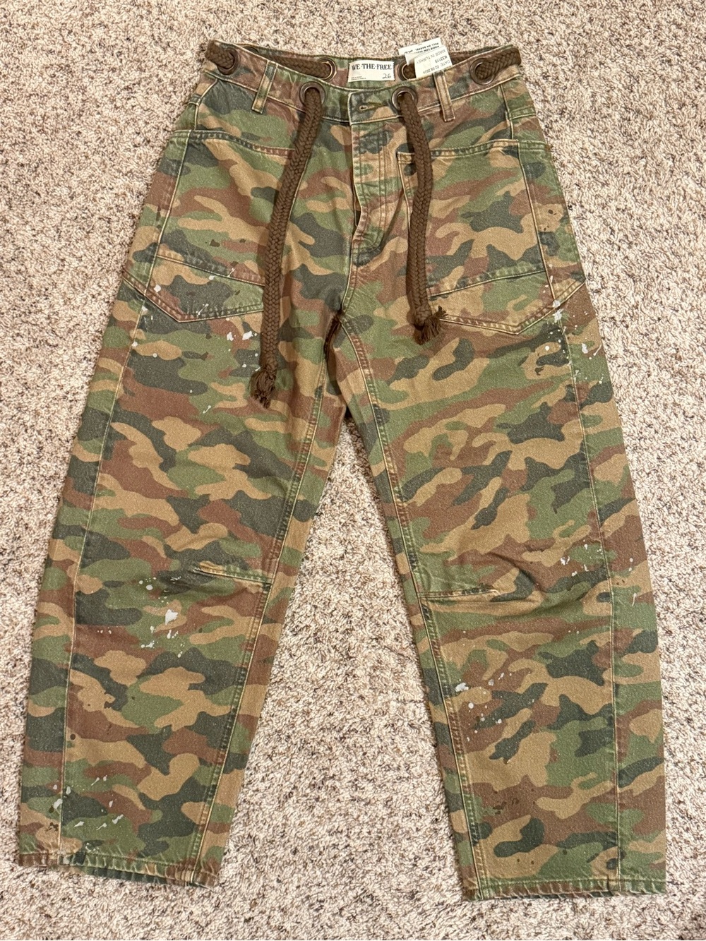 We The Free Low-Slung Moxie Barrels - Camo